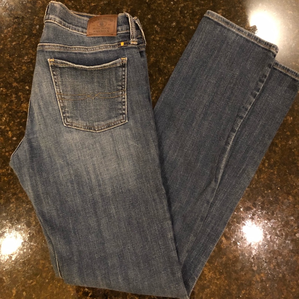 Lucky Brand Sweet Straight Medium Blue Size 6/28L